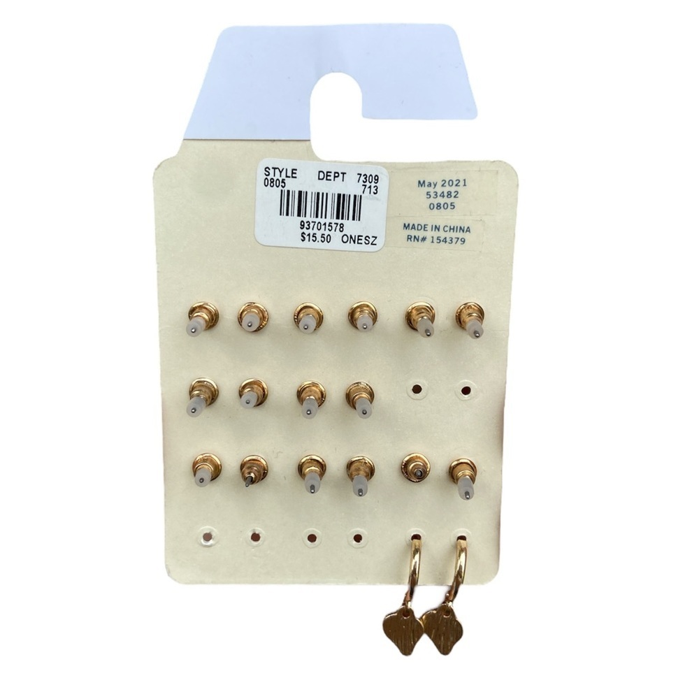 Aeropostale ✨ 9 pairs of new stud earrings - Picture 4 of 4